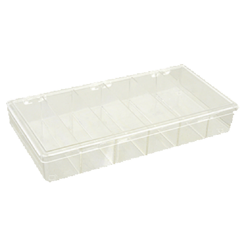 Franklin Machine Products 280-1032 Storage Box (6) Compartments 8-1/4" X 4-1/2" X 1-3/8" Deep