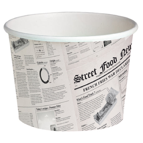 PacknWood 210DELINEWS24 - Buckaty Take Out Container, 24 Oz., 4.5" Dia. X 4.7"H