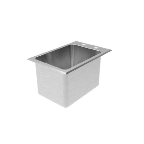 GSW USA SH10141DDI Drop-In Sink With No Deck One Compartment 10" Wide X 14" Front-to-back X 10" Deep Bowl