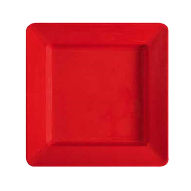 GET Enterprises ML-12-RSP Red Sensation™ Plate 12"L X 12"W Square