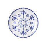 Steelite 82124AND0163 Plate Coupe 8.25" X 0.875" Sultans Garden Blue