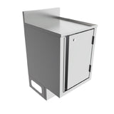 BK Resources UBC-B-21-W18HL Call Series Underbar Cabinet Flat Top 18"x21"