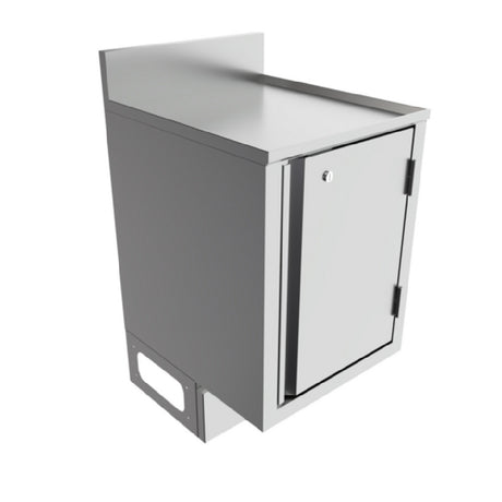 BK Resources UBC-B-21-W18HL Call Series Underbar Cabinet Flat Top 18"x21"