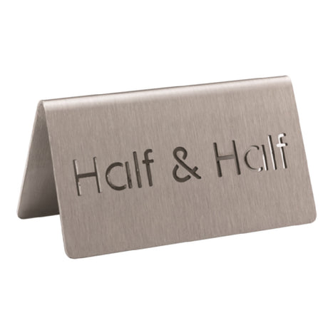 Service Ideas 1C-BF-HALFNHALF-MOD Service Ideas Laser Cut ID Tent Table Tent Half & Half