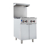 Empura EGR-24FC - Single Base Gas Range, Natural Gas, 24"W X 32-5/8"D X 60-1/8"H