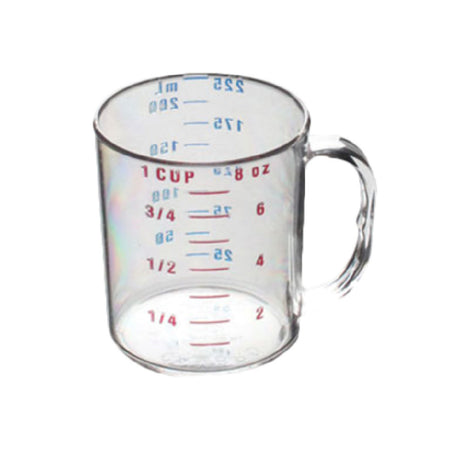 Thunder Group PLMC008CL Measuring Cup 1 Cup (0.25 Liter) Capacity Printed With US/metric Measurements