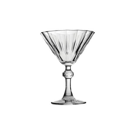 Steelite P440099 Martini Glass 8.0 Oz. (H 6" M 4-1/2" T 4-1/2" B 2-7/8") Soda Lime