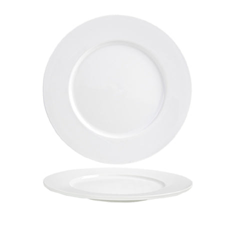 FOH DOS016WHP12 Monaco Plate 12-1/2" Dia. Round