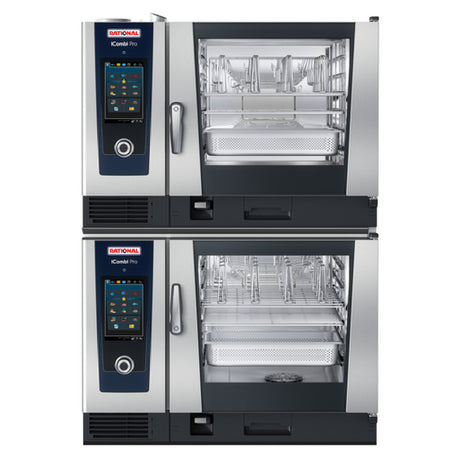 Rational ICP 6-FULL/6-FULL E 208/240V 3 PH Two (2) (CC1ERRA.0000218) ICombi Pro® 6-Full Size Combi Ovens