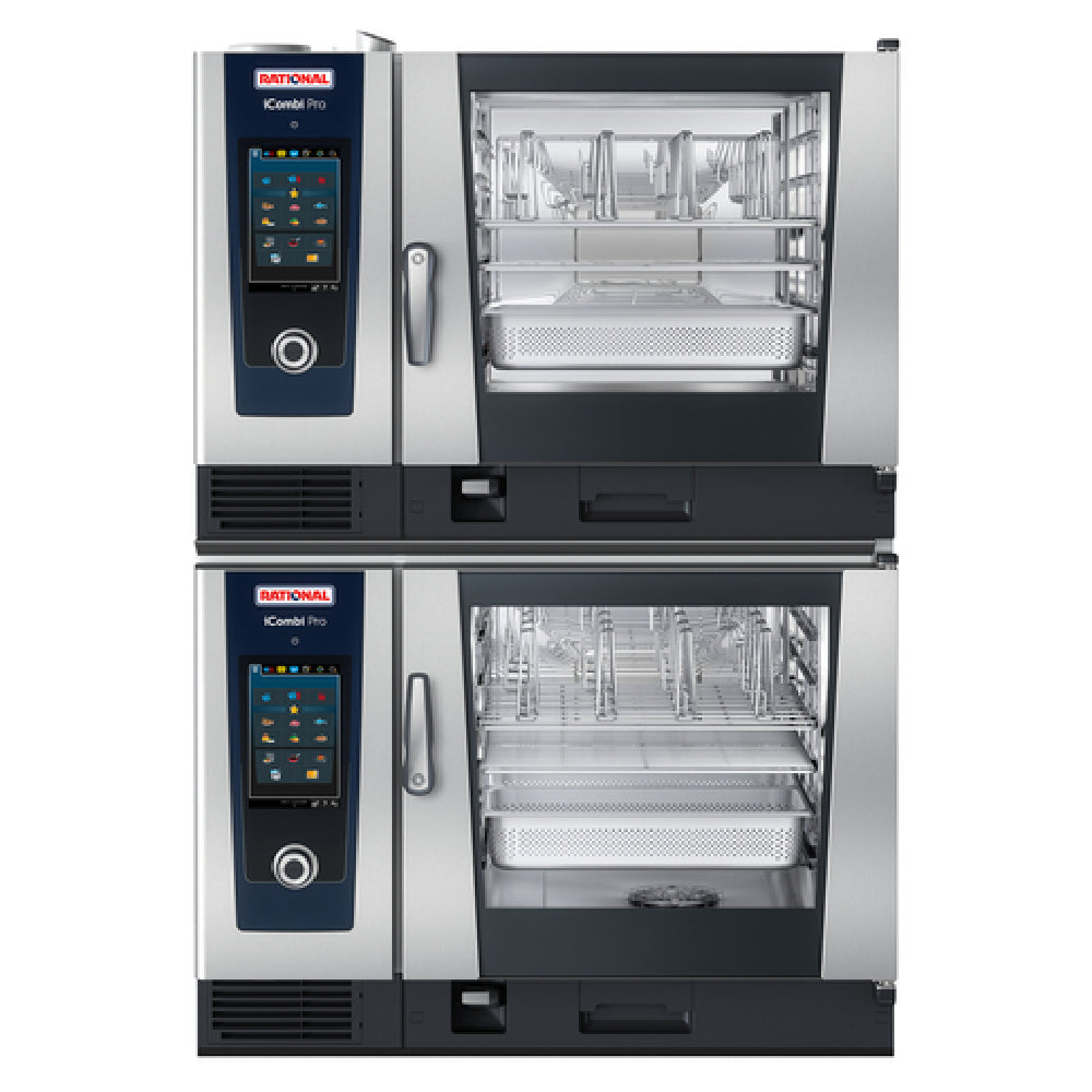 Rational ICP 6-FULL/6-FULL E 480V 3 PH Two (2) (CC1ERRA.0000219) ICombi Pro® 6-Full Size Combi Ovens