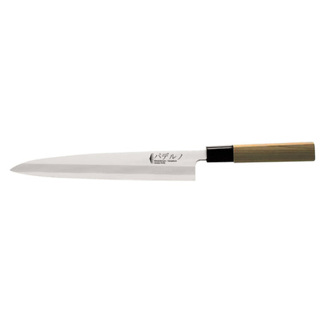 Paderno 18281-24 Oroshi Japanese Sushi Knife 9-1/2" Stainless Steel Blade