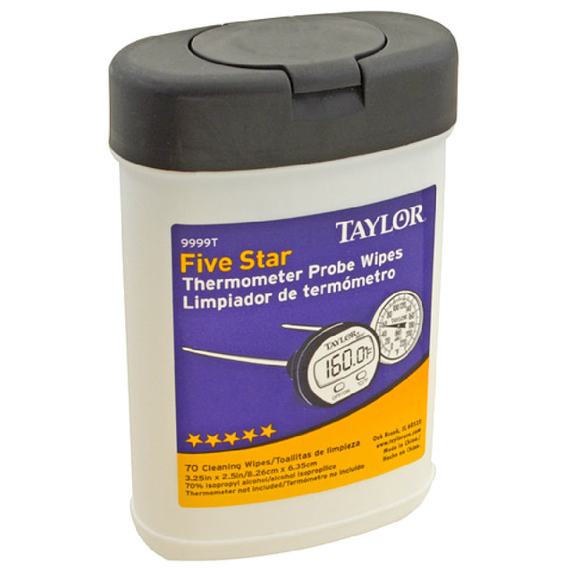 Franklin Machine Products 138-1291 Taylor® Thermometer Probe Wipes (tub Of 70)