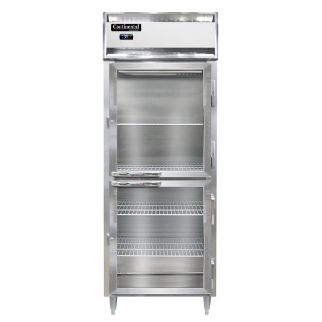 Continental Refrigerator D1RENSSPTHD-GD-SD Designer Line Wide Refrigerator 22 Cu. Ft. Capacity