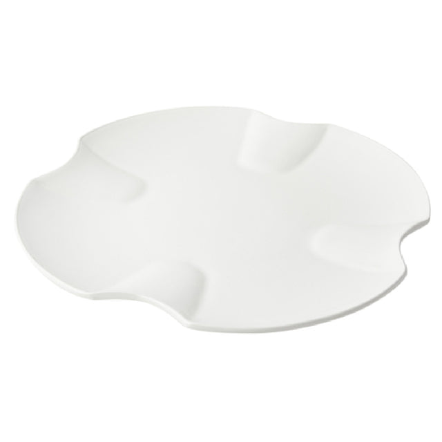 Bon Chef 70057SMOKEGRA - Futura Platter, 20-1/8" X 20-1/8" X 1-3/4", Aluminum With Sandstone
