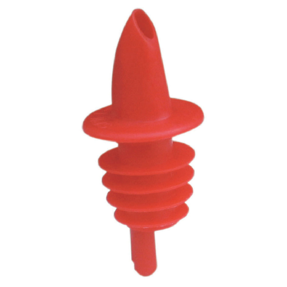 Spill-Stop 350-09 Spill-Stop® Pourer Soft And Flexible Plastic Scarlet