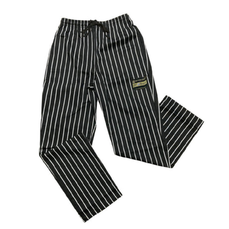 Thunder Group CHP202CHM Chef Regalia Relaxed Fit Chef Pants Medium 65/35 Poly/cotton