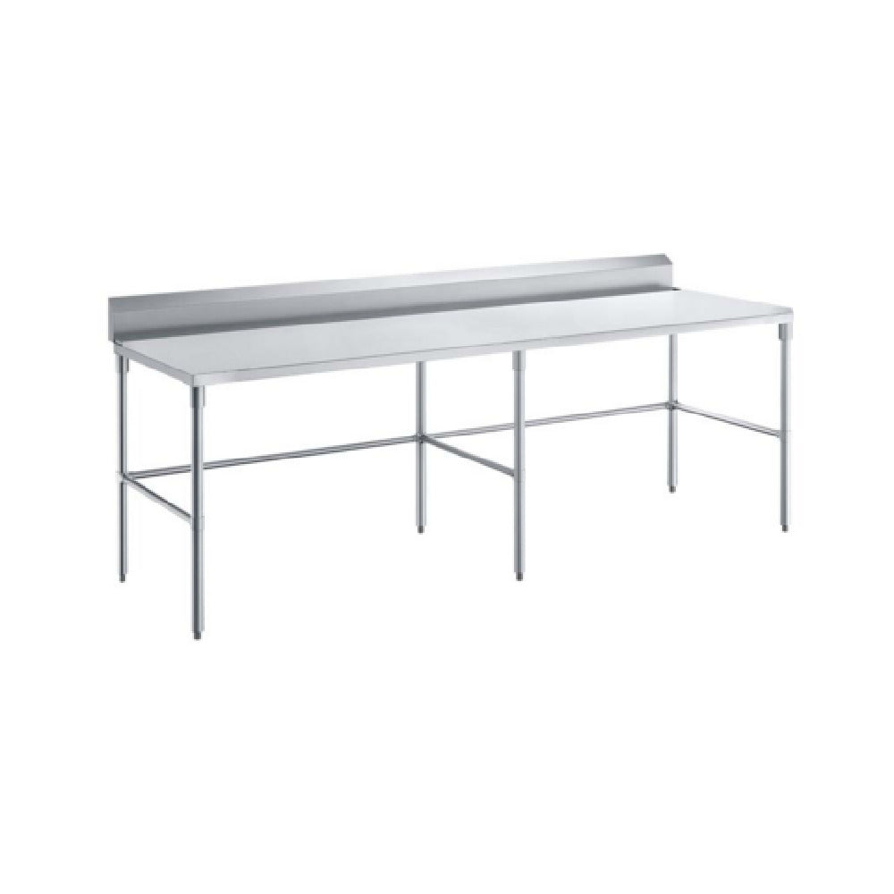 Sapphire Manufacturing SMTEOB-30108G Worktable 108"W X 30"D X 35"H 18/430 Stainless Steel