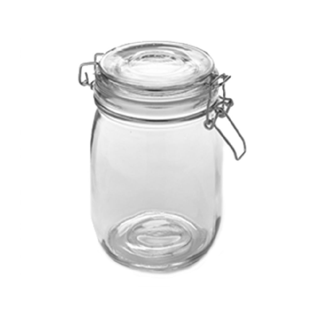 American Metalcraft HMJ6 Mason Jar 35 Oz. 4-3/4" X 6-1/2"H (OA)