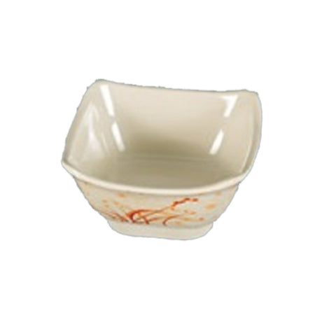 Yanco OR-5450 Orchis Bowl 10 Oz. 4-3/4"L X 4-3/4"W X 2-1/4"H