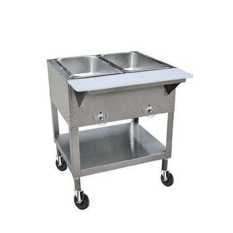 Hubert 43025 - Kratos® Steam Table, Electric, 2 Wells