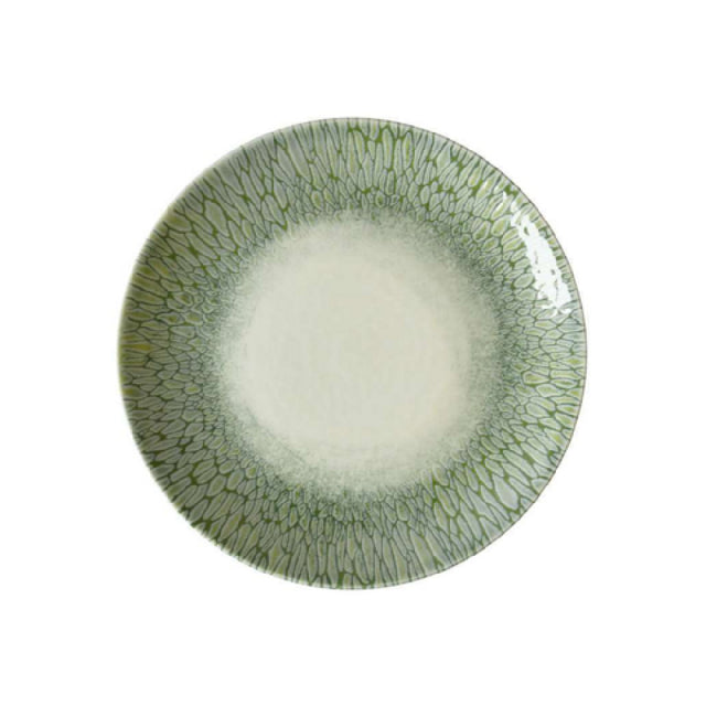 Arc Cardinal FP820 Dudson Papillon Green Coupe Plate (D:8.5'') ['Vitrified Ceramic']