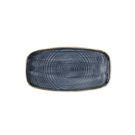 Churchill China SBBSWO341 - Walled Plate, 35 X 18.5cm 13 3/4" X 7 1/4" H: 2cm, Oblong Microwave & Dishwasher Safe