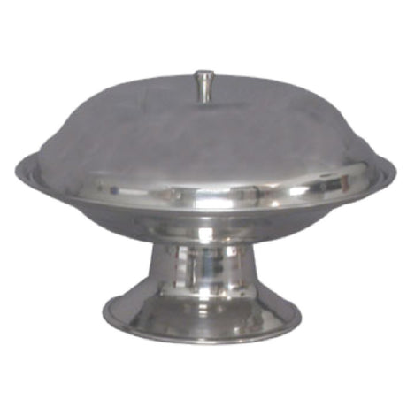 Town 25276/DZ Compote Dish Cover Only 7-1/2" Dia Polished 18/8 Stainless Steel