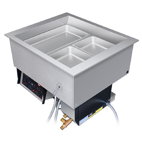 Hatco HCWBIX-5DA Drop-In Hot/Cold Well Accommodates (5) Full-size Pans NO Condensing Unit