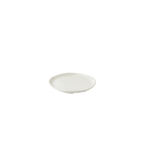 Churchill China WH PO221 - White Natural Plate, 22 Cm, Organic