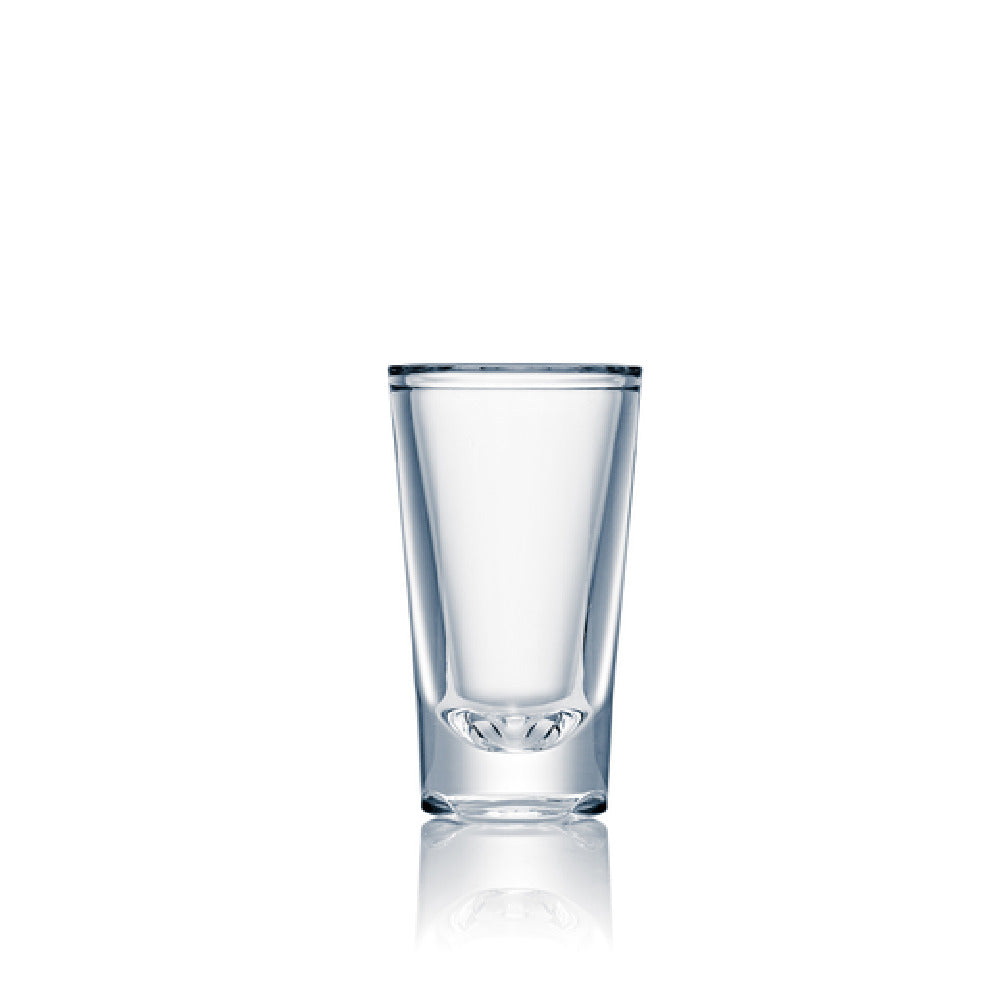 Steelite N530853 Strahl® Design Shot Glass 3/4 Oz. (H 2-5/8" M 1-3/4" T 1-3/4" B 1-1/8") Shatter Proof