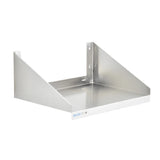 OlympicJMS1824SS Fabricated Microwave Wall Shelf 24" X 18" 18/304 Stainless Steel