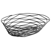 AllPoints 67334 Black Oval Basket Artisan Collection