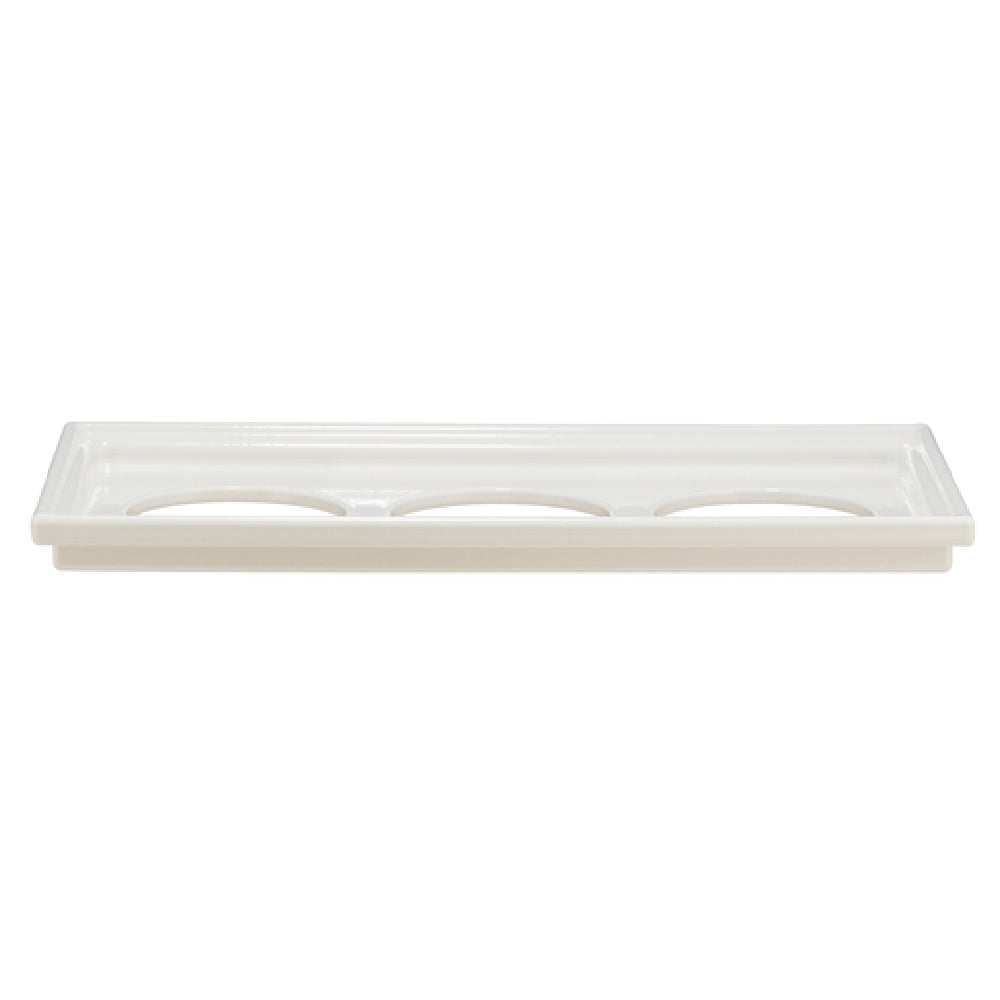 Bon Chef EZ-13-1-SDPLUM - EZ Fit Smart Bowl Tile, 1/3 Size, (3) 3-1/8" Cutouts