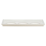 Bon Chef EZ-13-1-SDPLUM - EZ Fit Smart Bowl Tile, 1/3 Size, (3) 3-1/8" Cutouts