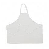 Chef Approved 1670263WH Bib Apron 34" X 34" No Pockets