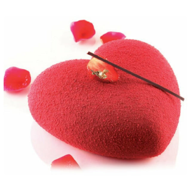 JB Prince MA143 Amore Heart Mold 20.28oz.(600ml) Include Cutter (1) Form