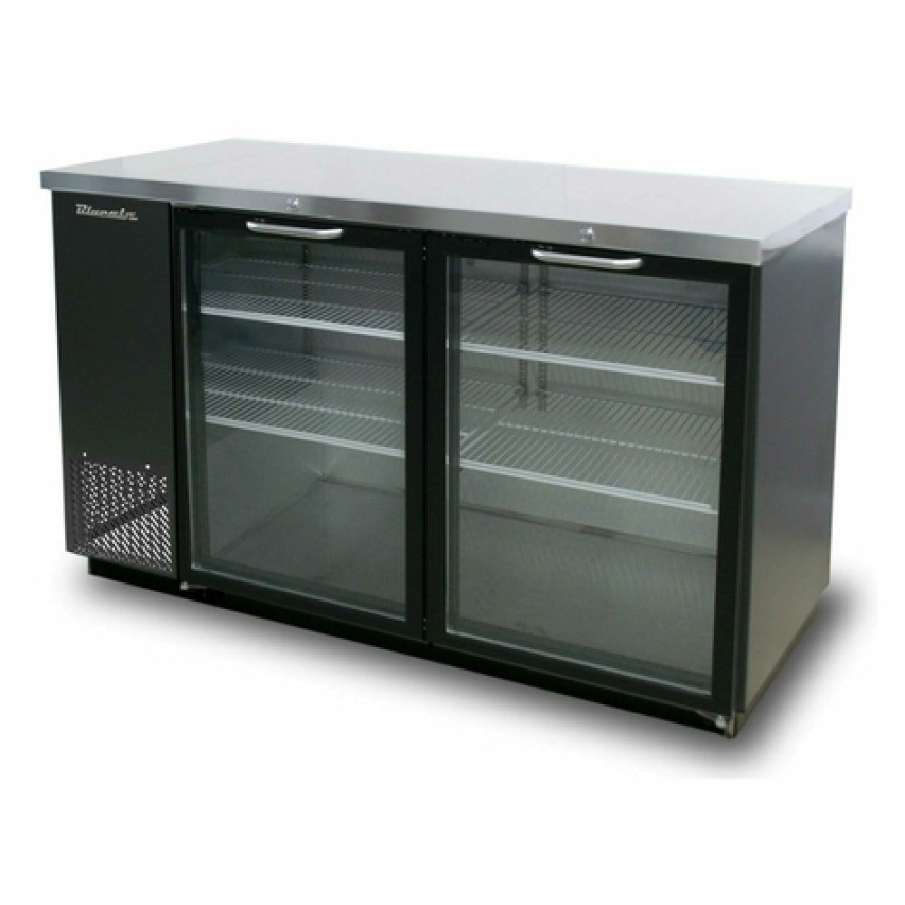 Blue Air BBB59-2BG-HC Back Bar Cooler Two-section 59"W