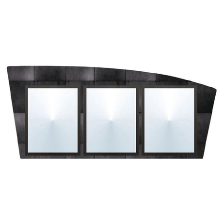 Hubert 61022 - Menu Board, 3-pocket, Wall-mount