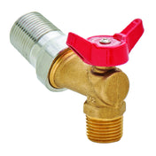 Hubert 38606 - CenPro 29A-165 Replacement Brass Faucet, For CenPro Mobile Ice Bin - 1"W X 1"D X 1"H