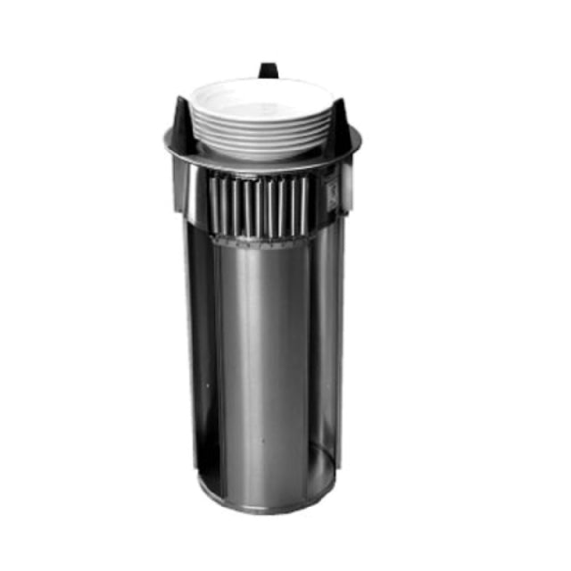 Piper Products AT1 - Plate Dispenser, Drop-in Type, (1) Self-elevating Dish Dispensing Tube