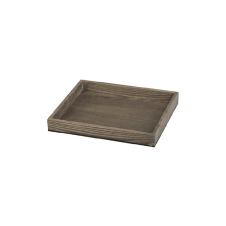 FOH BHO241NAW18 Smart Buffet Ware® T-Collection Wood Tray 1/2 Size X 1.5" Truffle