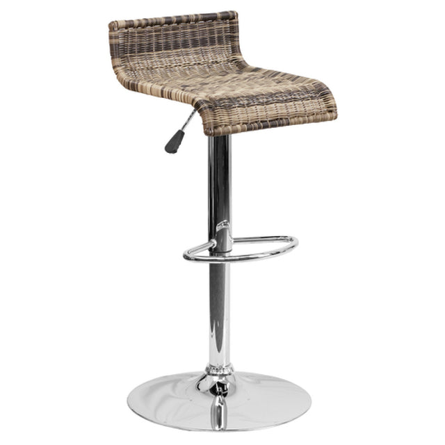 Flash Furniture DS-712-GG Swivel Bar Stool Adjustable Height Contemporary Style