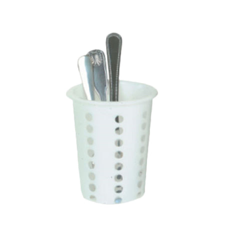 Thunder Group PLFC001 Flatware Cylinder 4-1/4" Dia. X 5-1/4"H Perforated