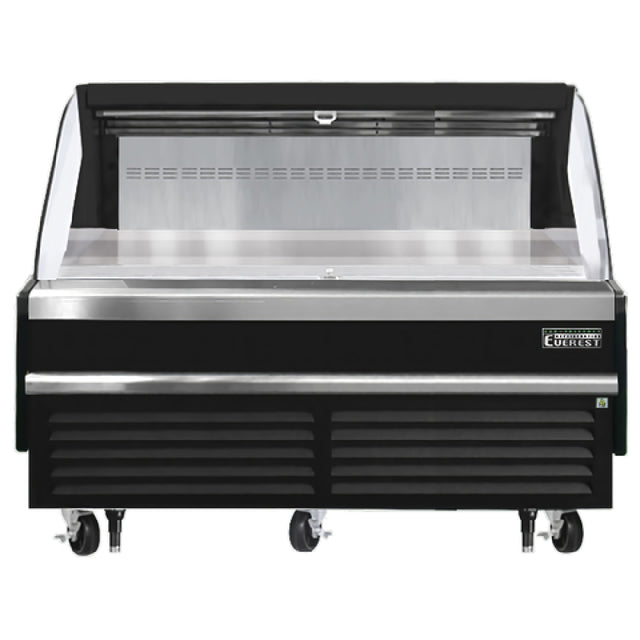 Everest Refrigeration EOMH-72-B-35-S Horizontal Open Display Merchandiser 73-1/4"W X 34-1/4"D X 41"H