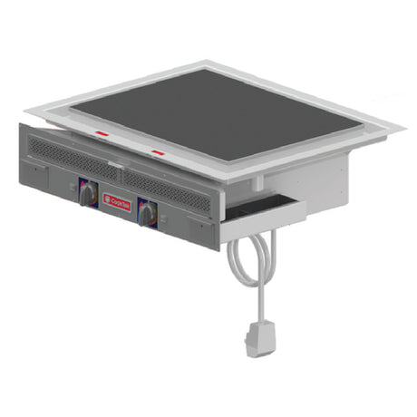 Cooktek 681302-08 (PL362CS-400) Induction Plancha Drop-in 36"W Overall