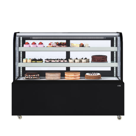 Koolmore KM-CDHF-17C-BK Bakery Display Case Refrigerated 60"W