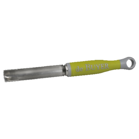 JB Prince D528 De Buyer Universal Corer 5/8" Dia. (20mm) Stainless Steel Polypropylene Handle