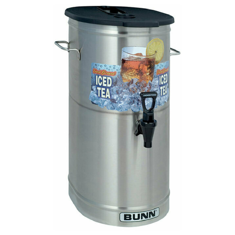 Bunn 34100.0002 TDO-4 Iced Tea/Coffee Dispenser Cylinder Style 4 Gallon Capacity (15.1 Litres)