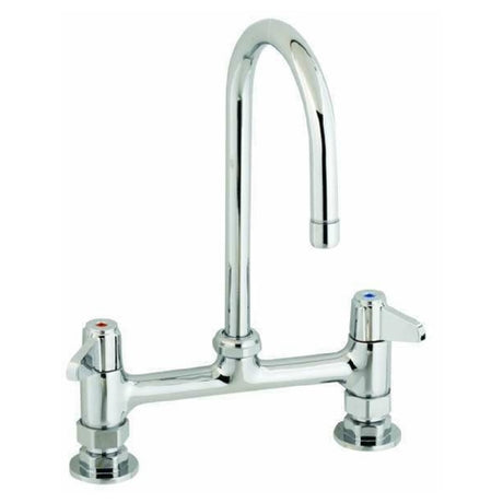 T&S Brass 5F-8DLS05CA Equip Faucet 8" Deck Mount