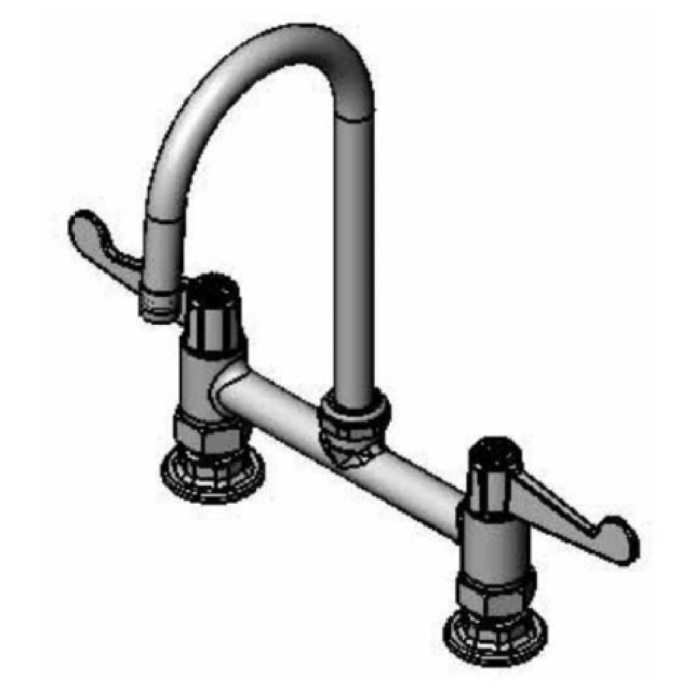 T&S Brass 5F-8DWS05CA Equip Faucet 8" Deck Mount